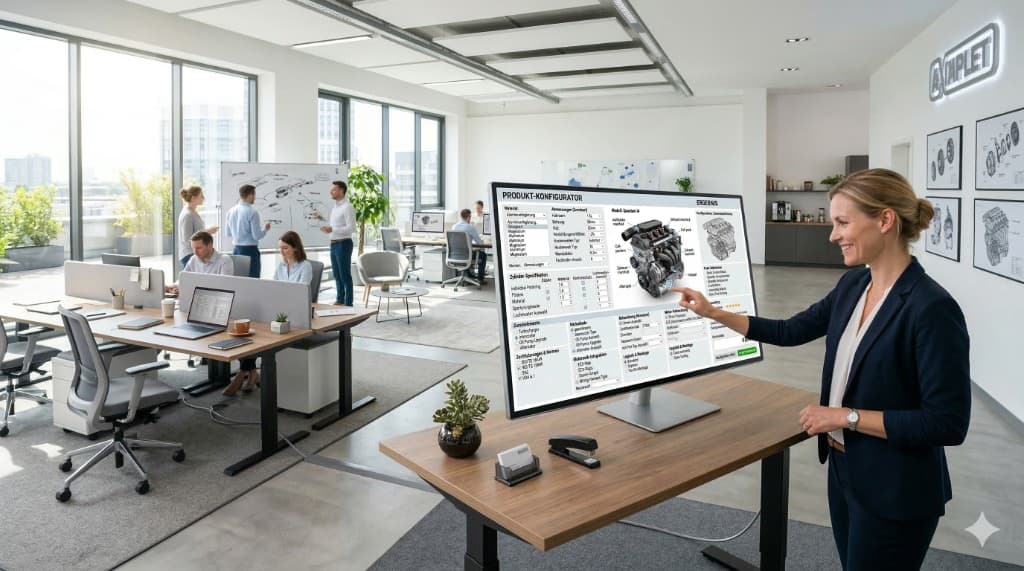 Konfigurator-Erstellung für komplexe Produkte